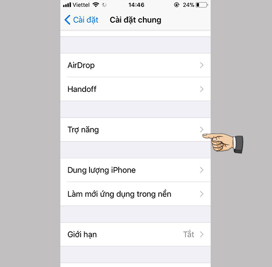 Hướng dẫn tắt độ sáng tự động trên iOS 11